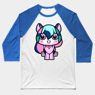 A CUTE KAWAI Pony Baseball T-Shirt